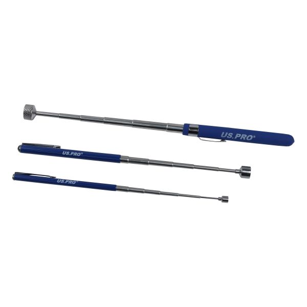 US Pro 3 Piece Magnetic Pick Up Tool  6943