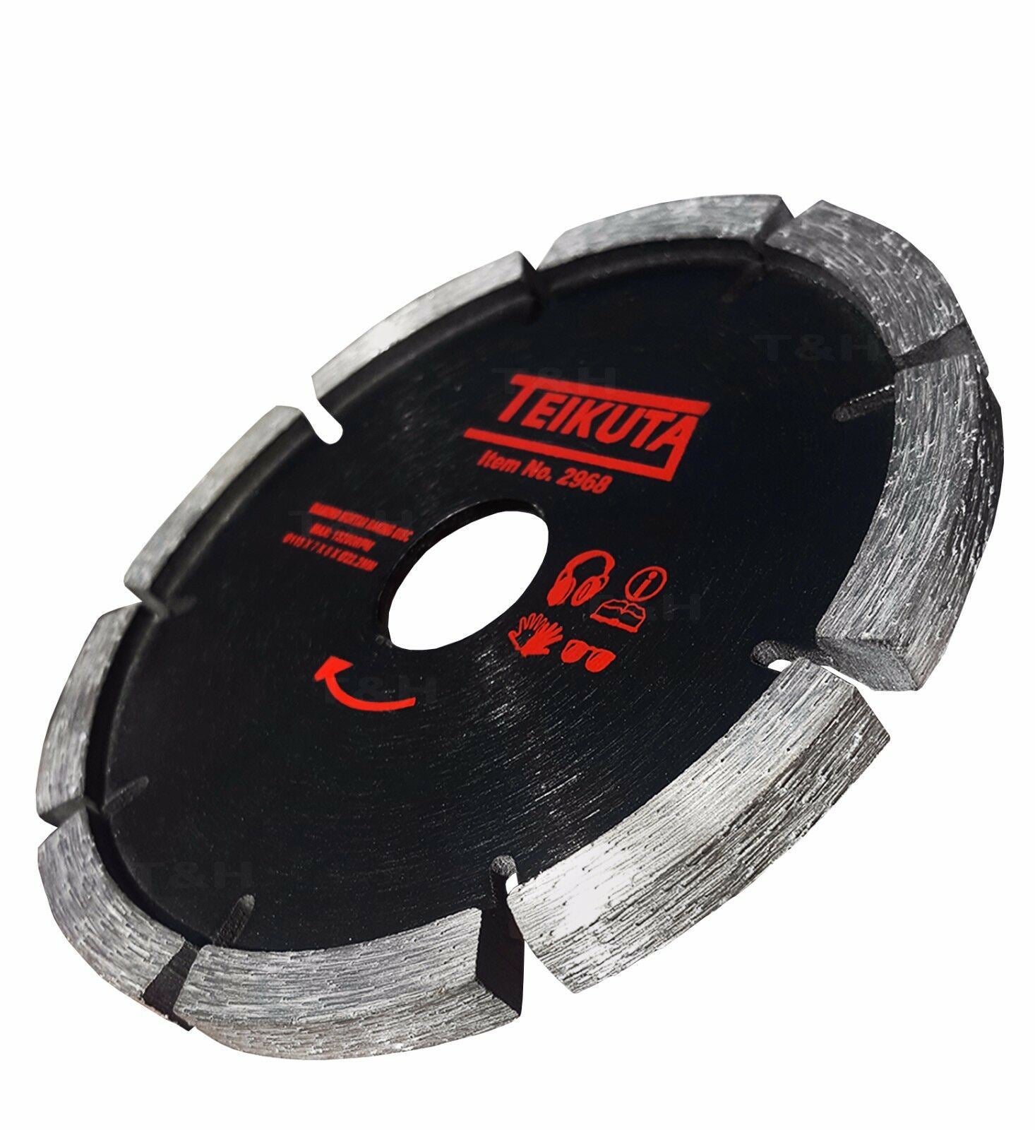 TEIKUTA 4.5" ( 115MM ) DIAMOND MORTAR RAKING DISC ( X 2 )