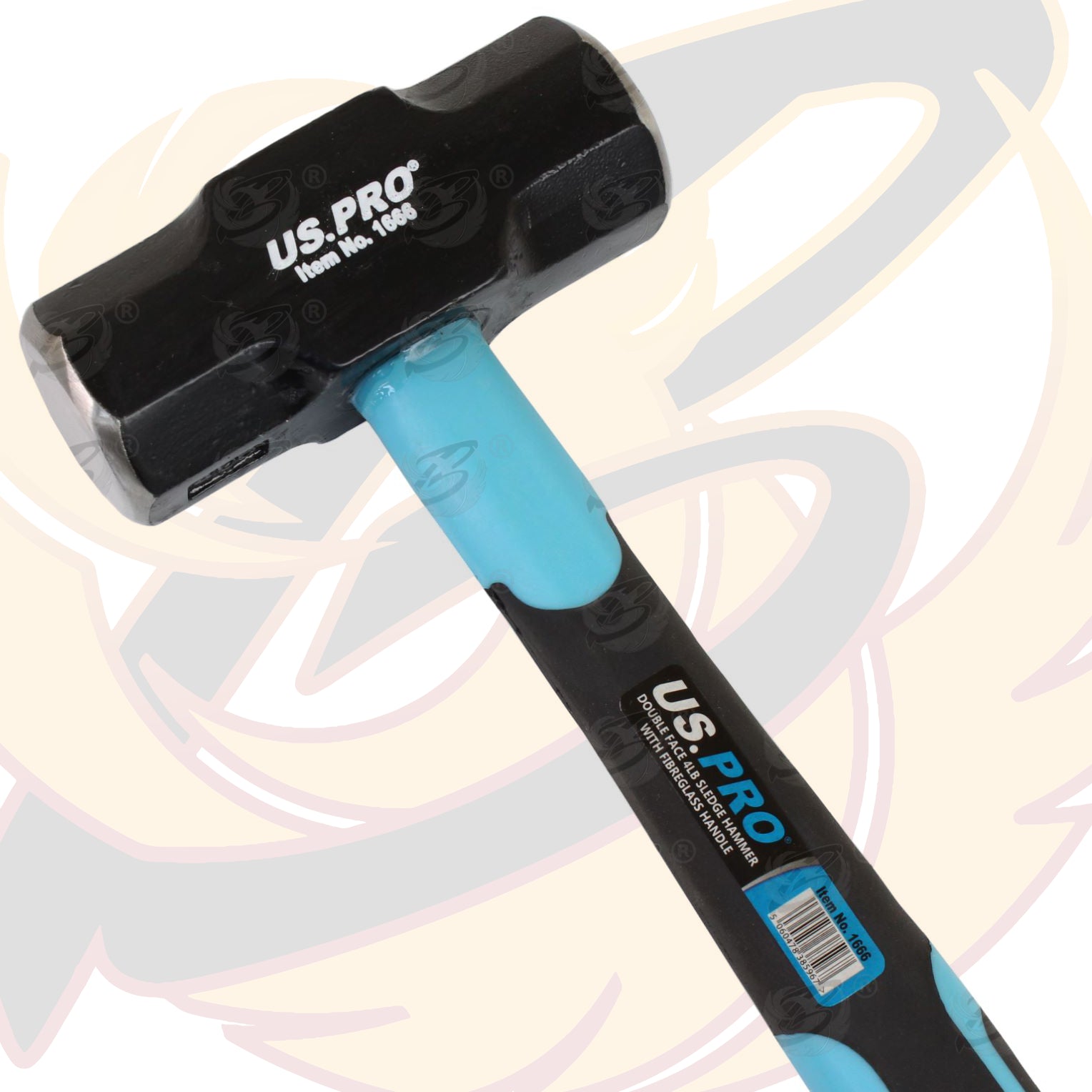 US PRO 4LBS SLEDGE HAMMER