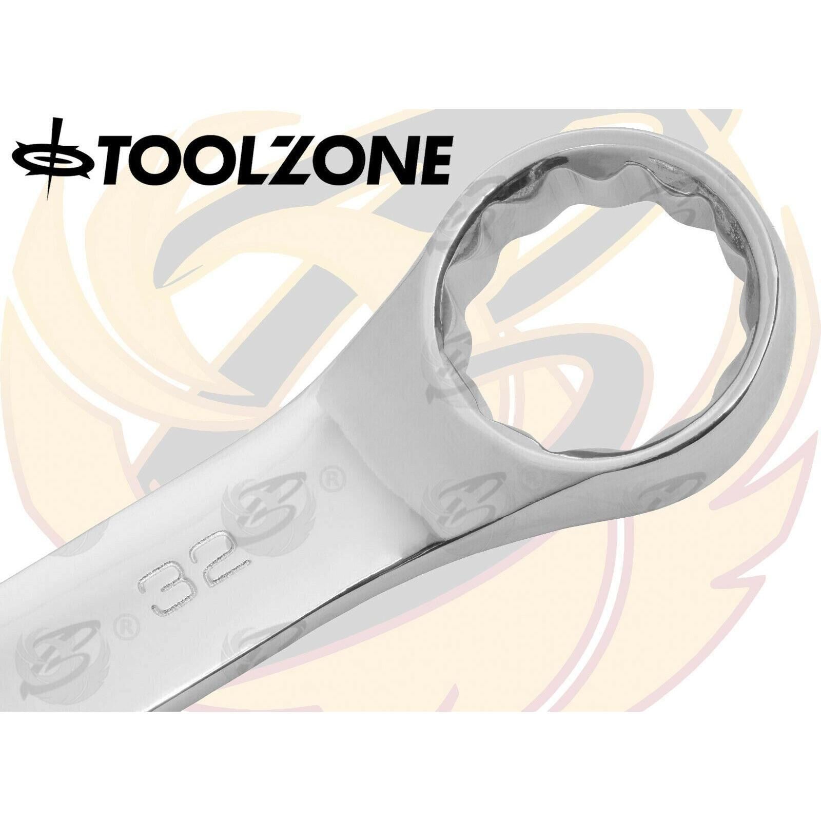 TOOLZONE 8PCS JUMBO COMBINATION SPANNER SET 22MM - 32MM