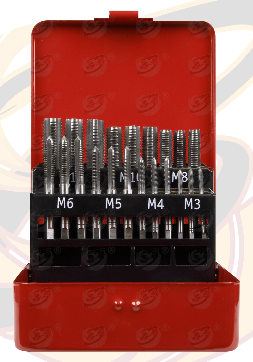 Sealey 10 Piece Metric Tap Set M3 - M12 ( AK3021 )
