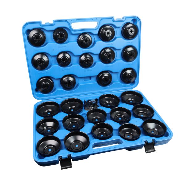 US Pro 30 Piece Cup Type Oil Filter Wrench Set   7065
