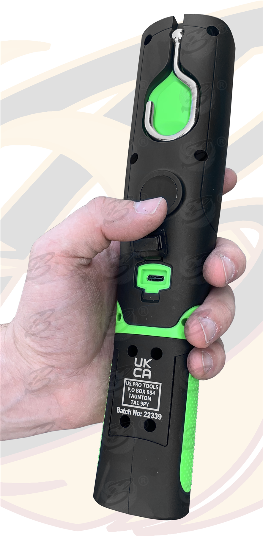 US Pro Rechargeable Li - Ion Cob Led Worklight 5390