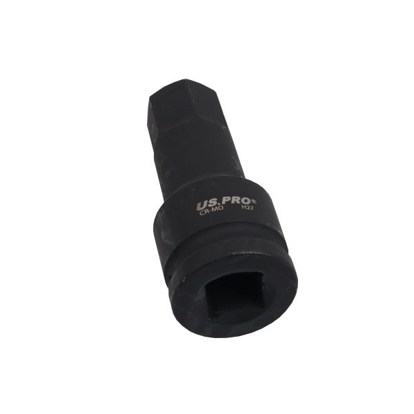 US Pro 3/4" Drive Impact Hex Bit Socket H27 x 100mm  7580