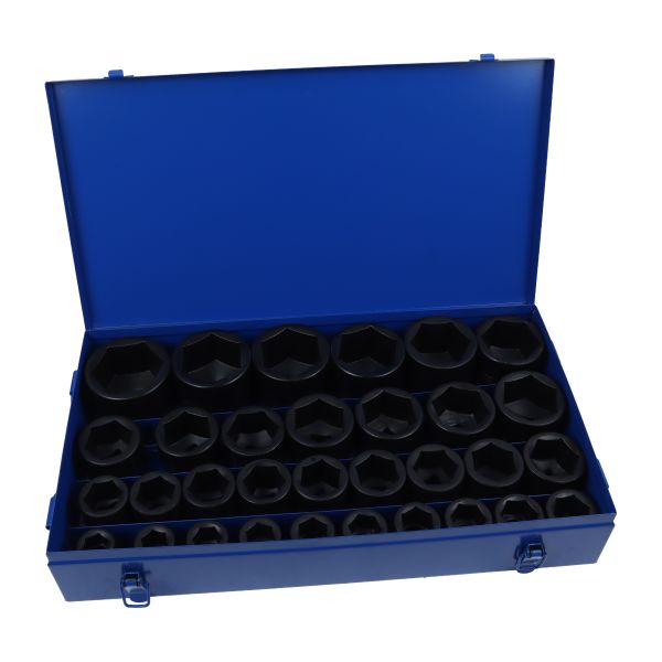 US Pro 32 Piece 3/4" Drive 6 Point Impact Sockets 19mm - 60mm  7624