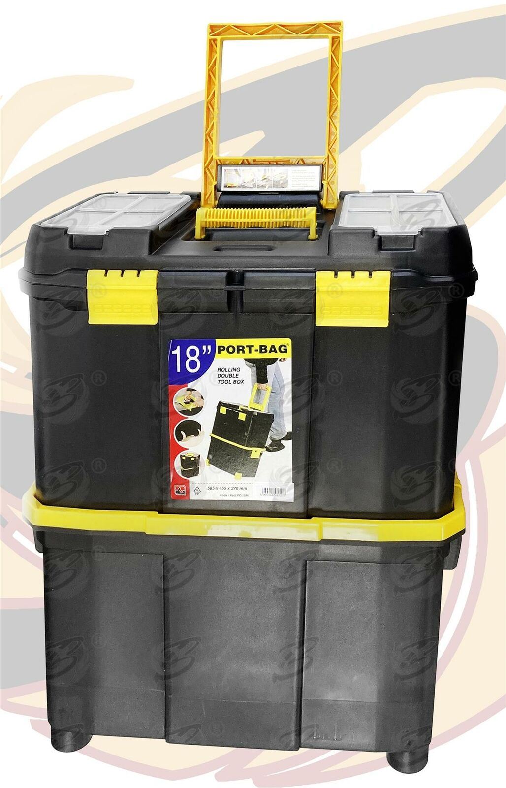 Toolzone Rolling Storage Toolbox ( TB088 )
