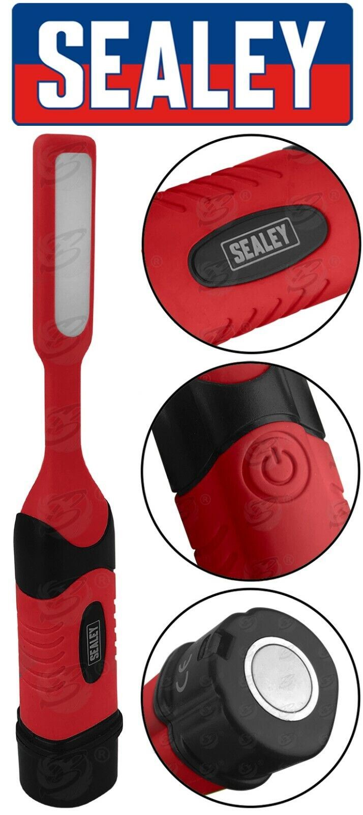 SEALEY SMD LED Torch Work Light Flexi Head 180° Magnetic Pocket Inspection x 6