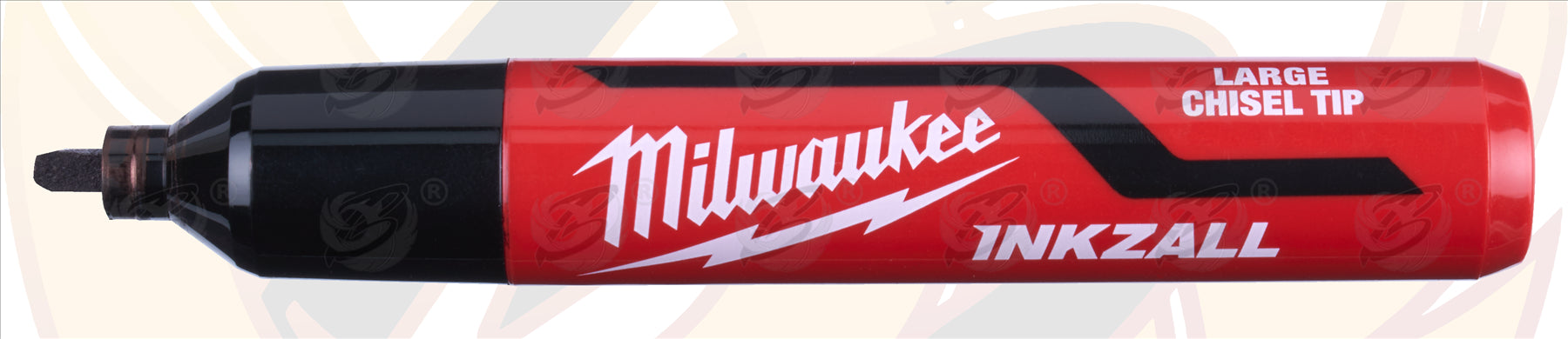 MILWAUKEE INKZALL LARGE CHISEL TIP ALL SURFACE MARKER PENS ( X 3 )