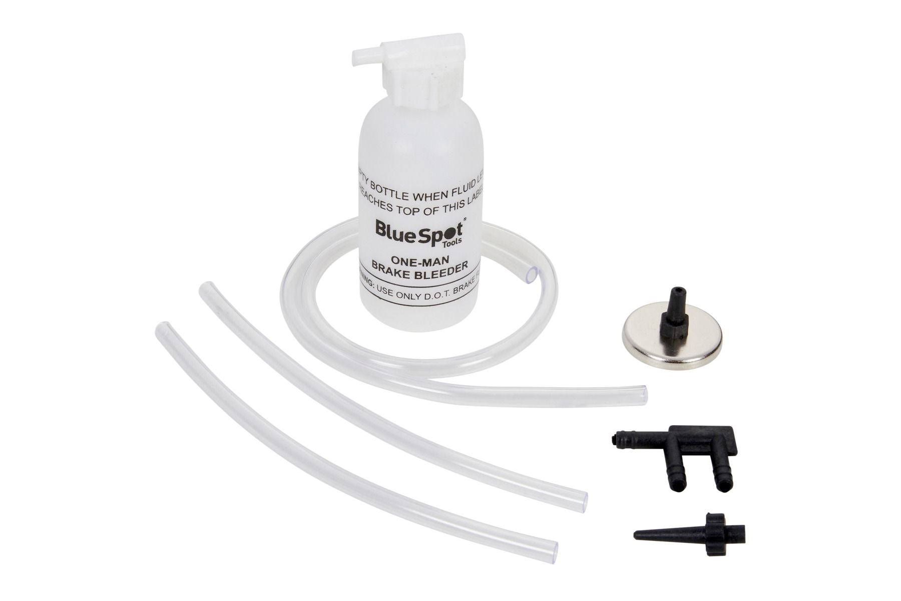 BlueSpot One Person Brake Bleeder Kit With A Manufacturers LifeTime Guarantee 07958