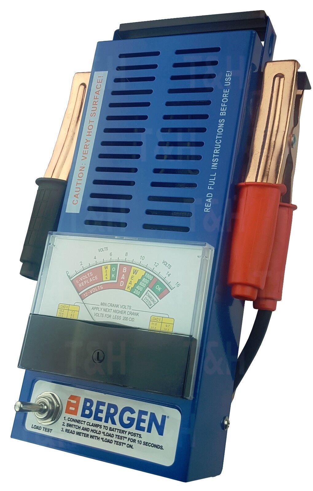 US Pro 6V - 12V 100Amp Battery Tester  7015