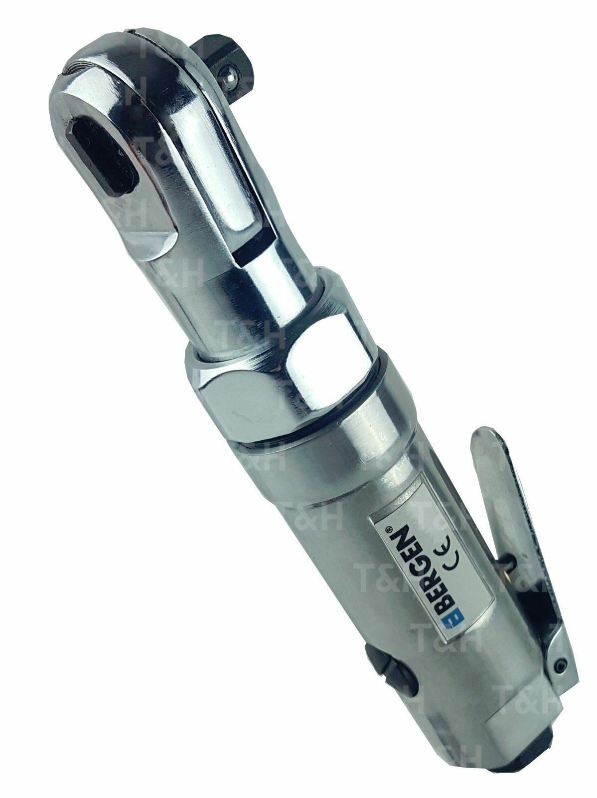 US PRO 3/8" DRIVE STUBBY AIR RATCHET