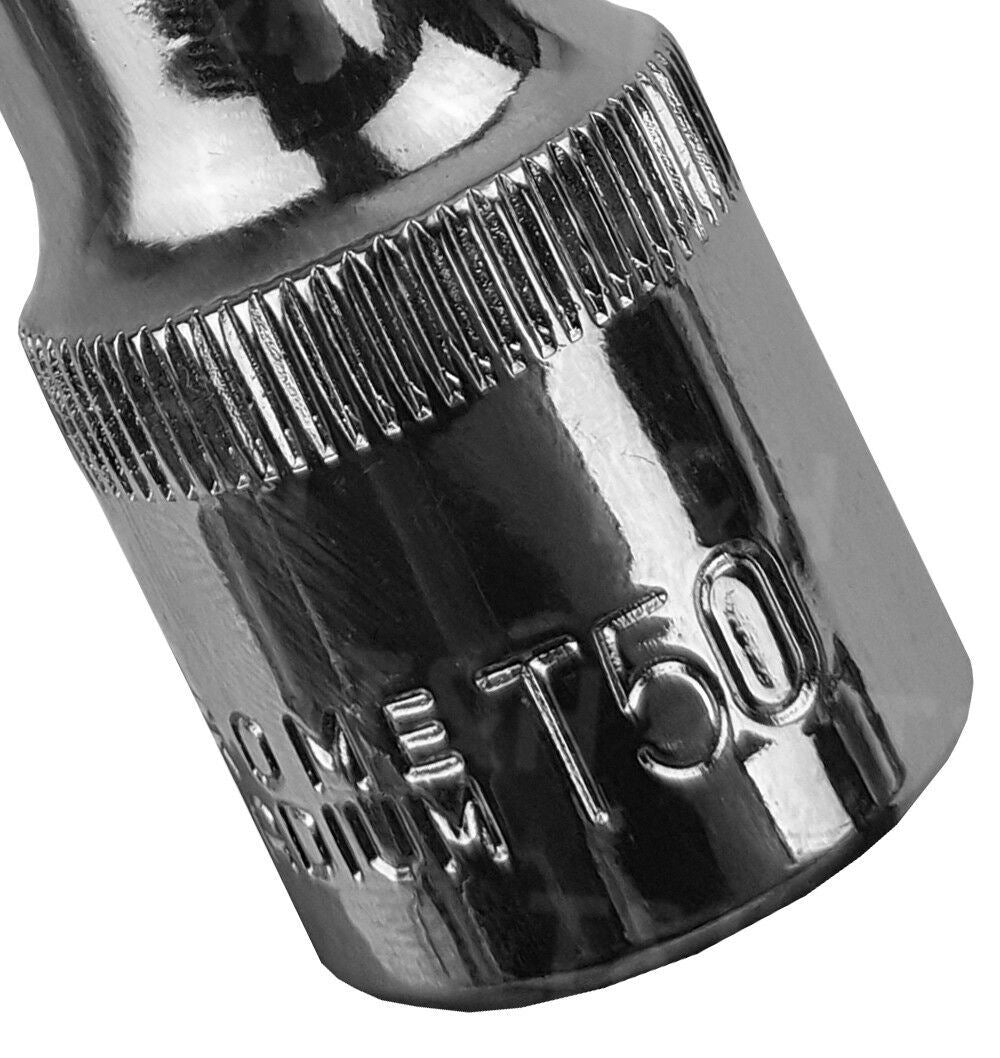 US PRO T50 1/2" DRIVE 100MM LONG TORX BIT SOCKET ( SINGLE )