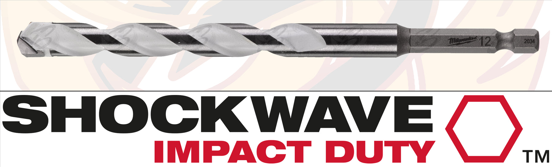 MILWAUKEE 12mm x 150mm MULTI MATERIAL DRILL BIT