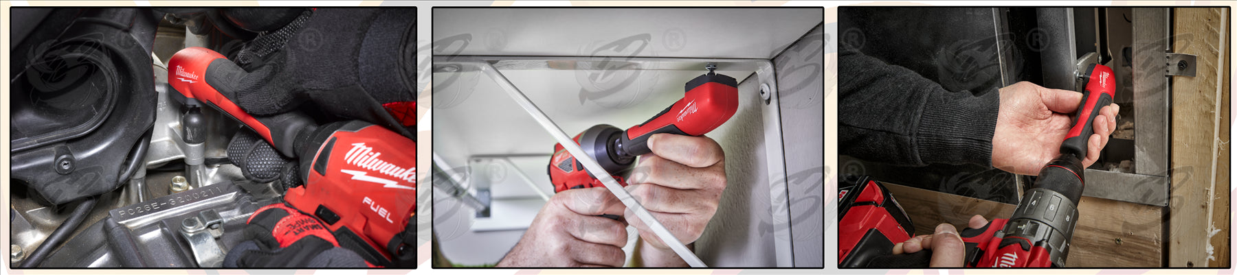 MILWAUKEE RIGHT ANGLE DRILL IMPACT DRILL / DRIVER ATTACHMENT ( SHOCKWAVE IMPACT DUTY )