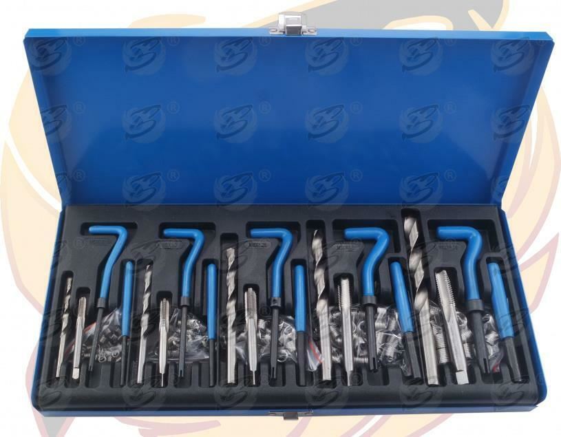 BLUESPOT 131PCS METRIC ( TAP ) THREAD REPAIR KIT M5 - M12