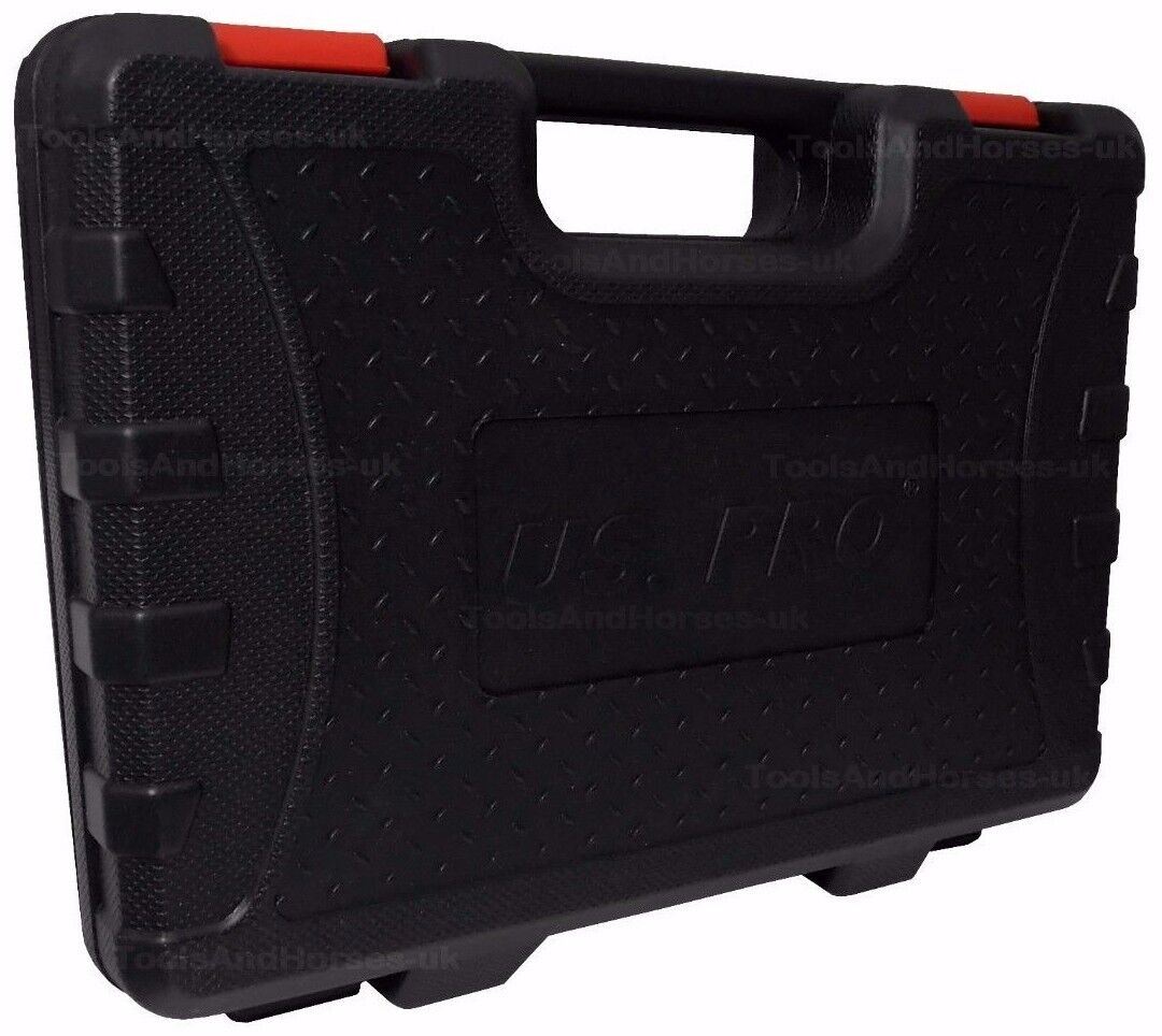 US PRO 16PCS 1/2" DRIVE 6 POINT DEEP IMPACT SOCKETS 10MM - 32MM