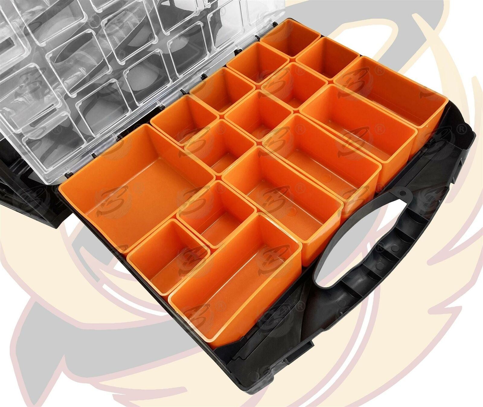 Toolzone 4 Piece Poly Tray Organiser ( TB098 )