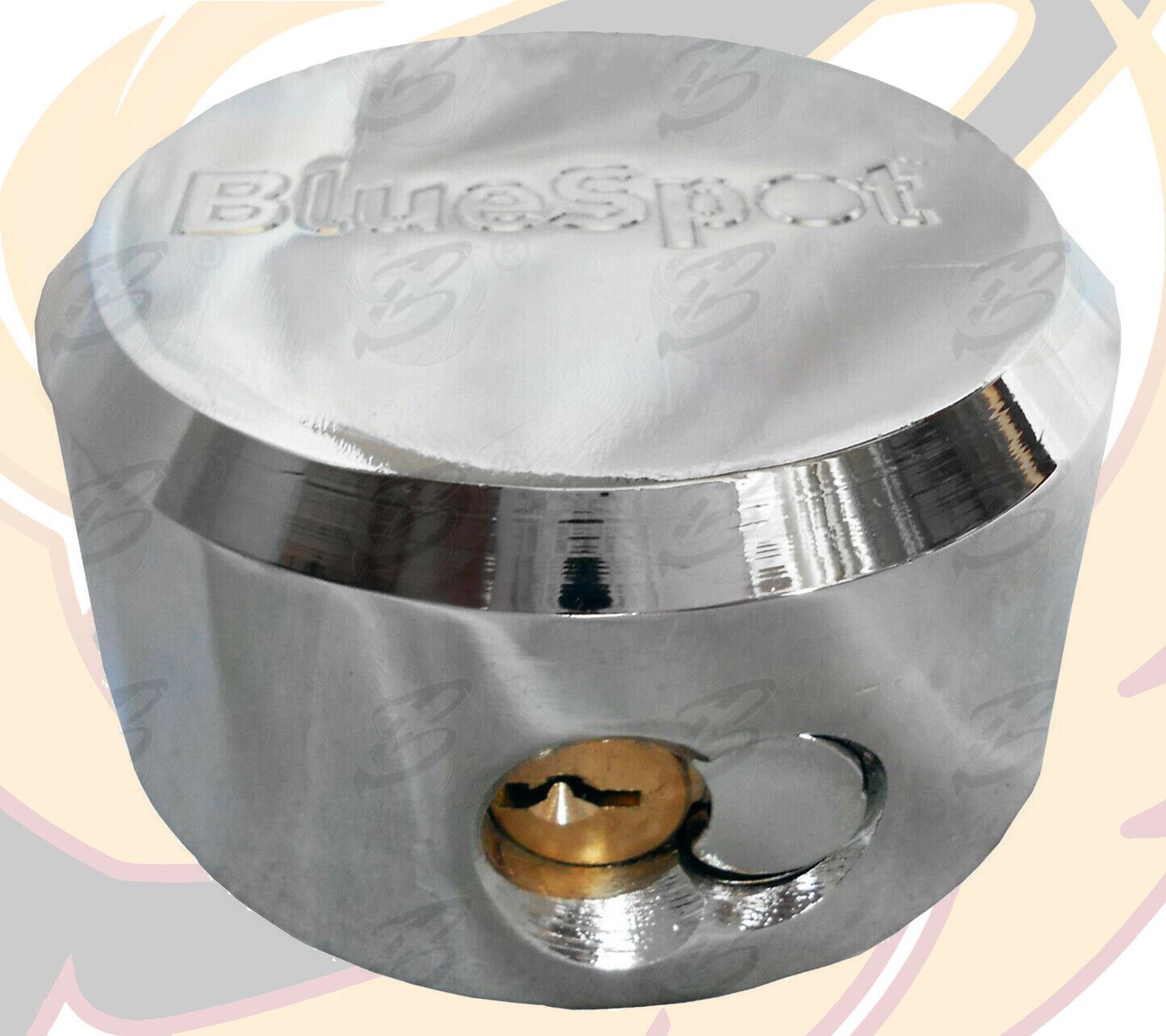 BLUESPOT 73MM ROUND SHACKLELESS PADLOCK