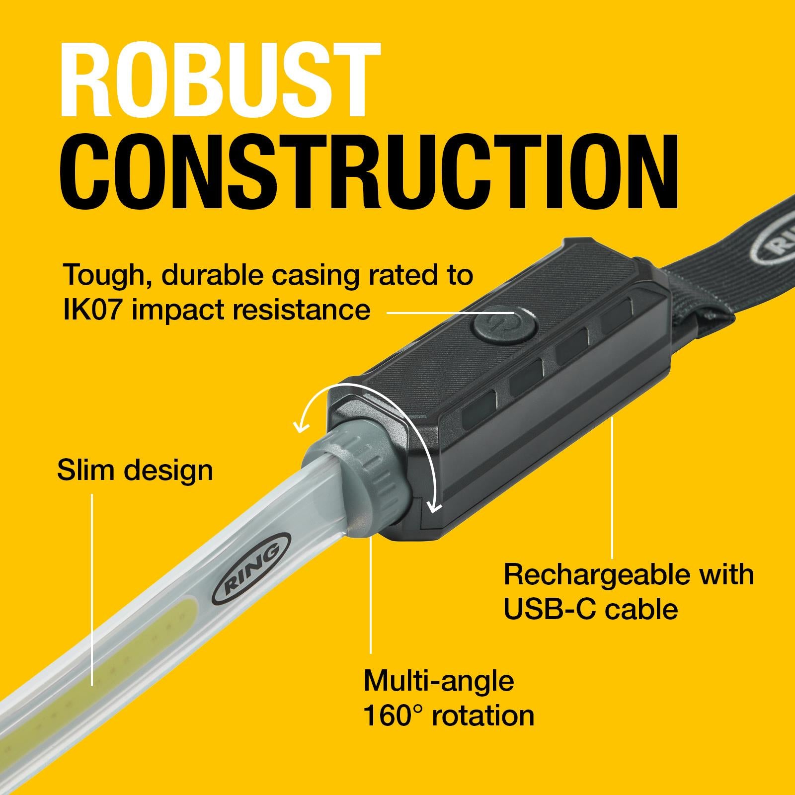 Ring Flexible Under Bonnet Work Light ( 1000 Lumens )  RUBL1500