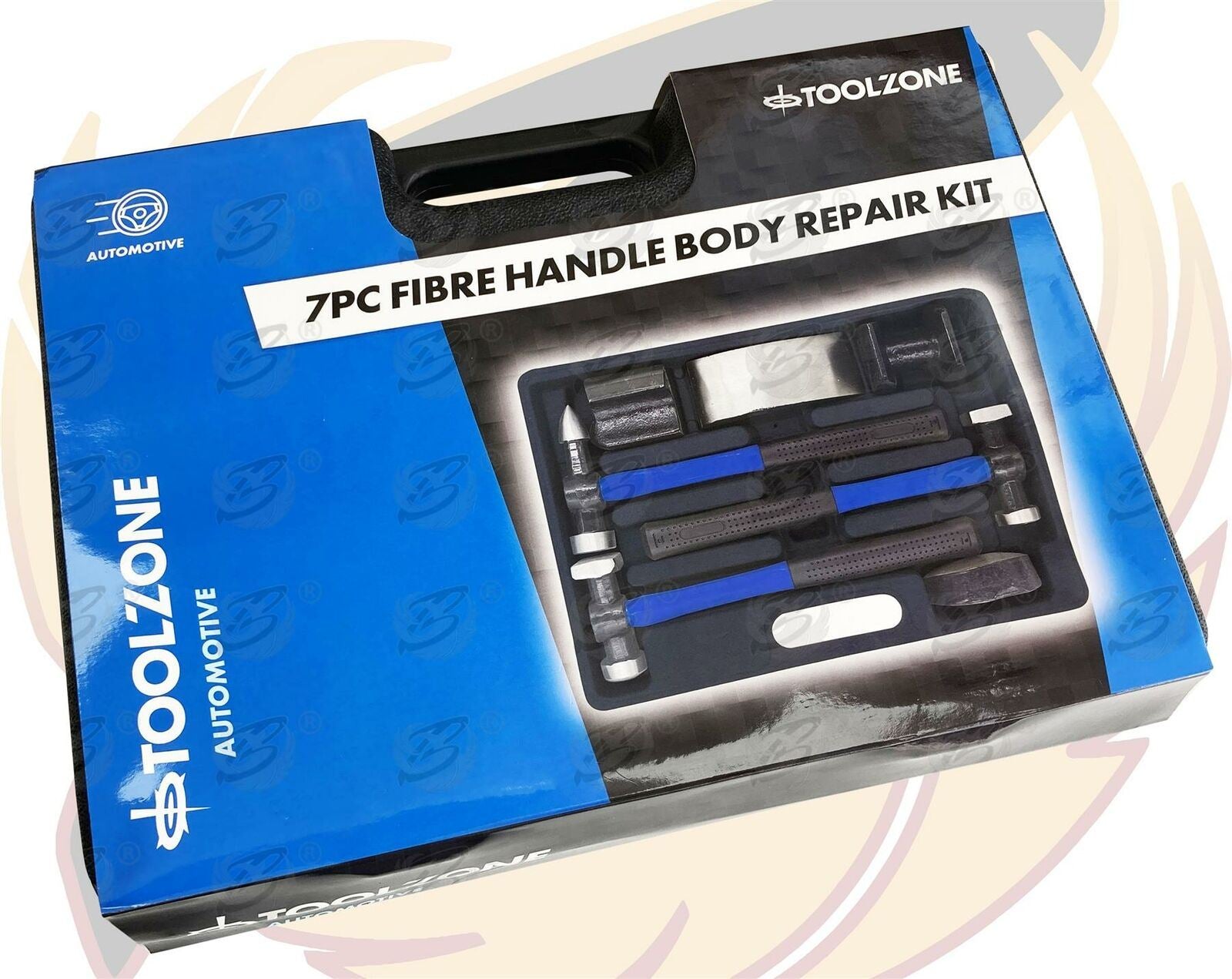 Toolzone 7 Piece Body Dent Repair Kit AU187
