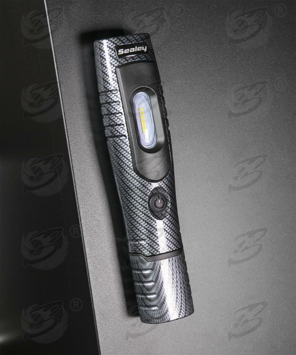 Sealey Rechargeable Smd Led Li - Ion Work Light ( Carbon Fibre ) ( LED3602CF )