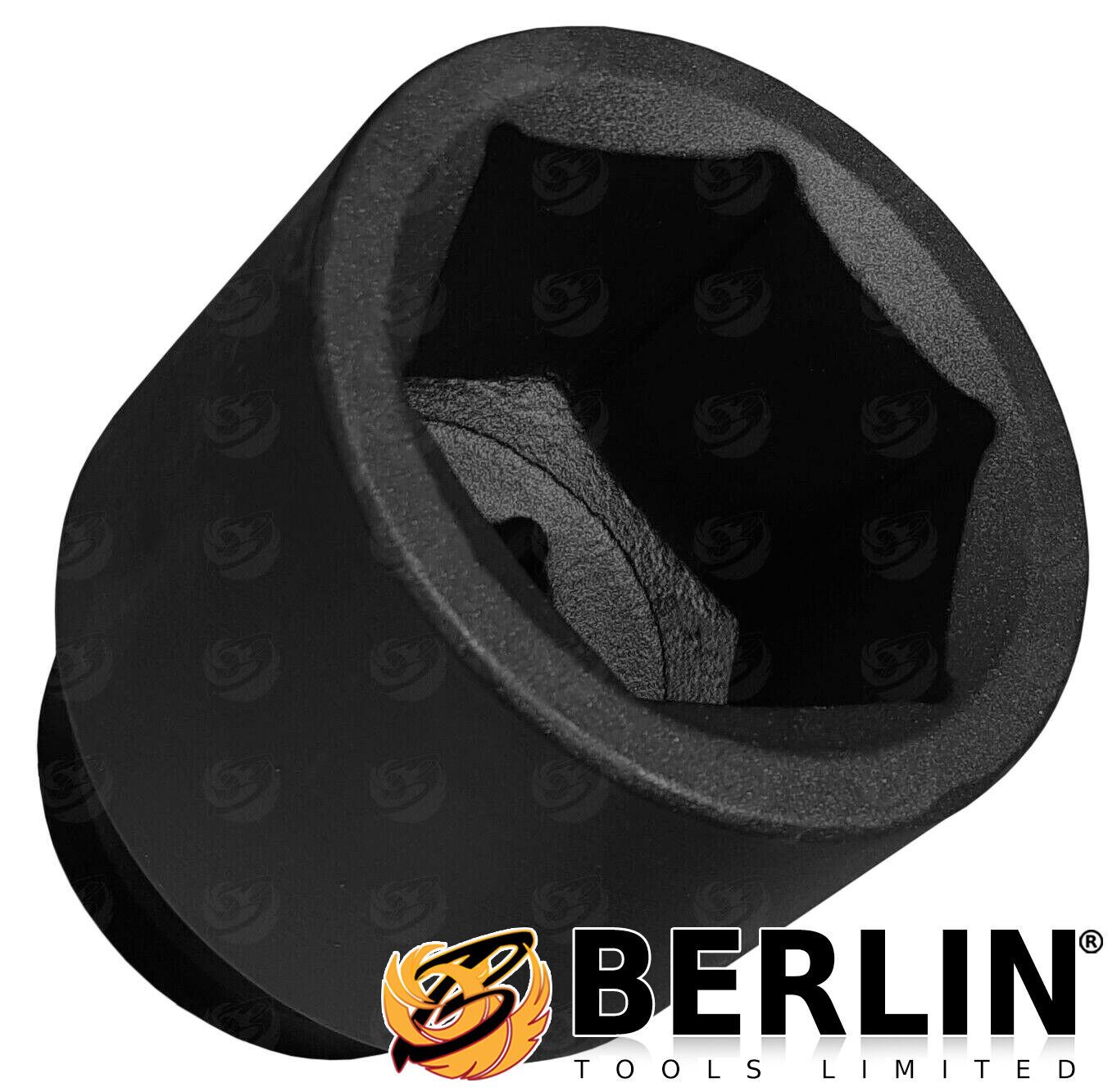 TOOLZONE 10PCS 1" DRIVE 6 POINT DEEP IMPACT SOCKETS 22MM - 50MM