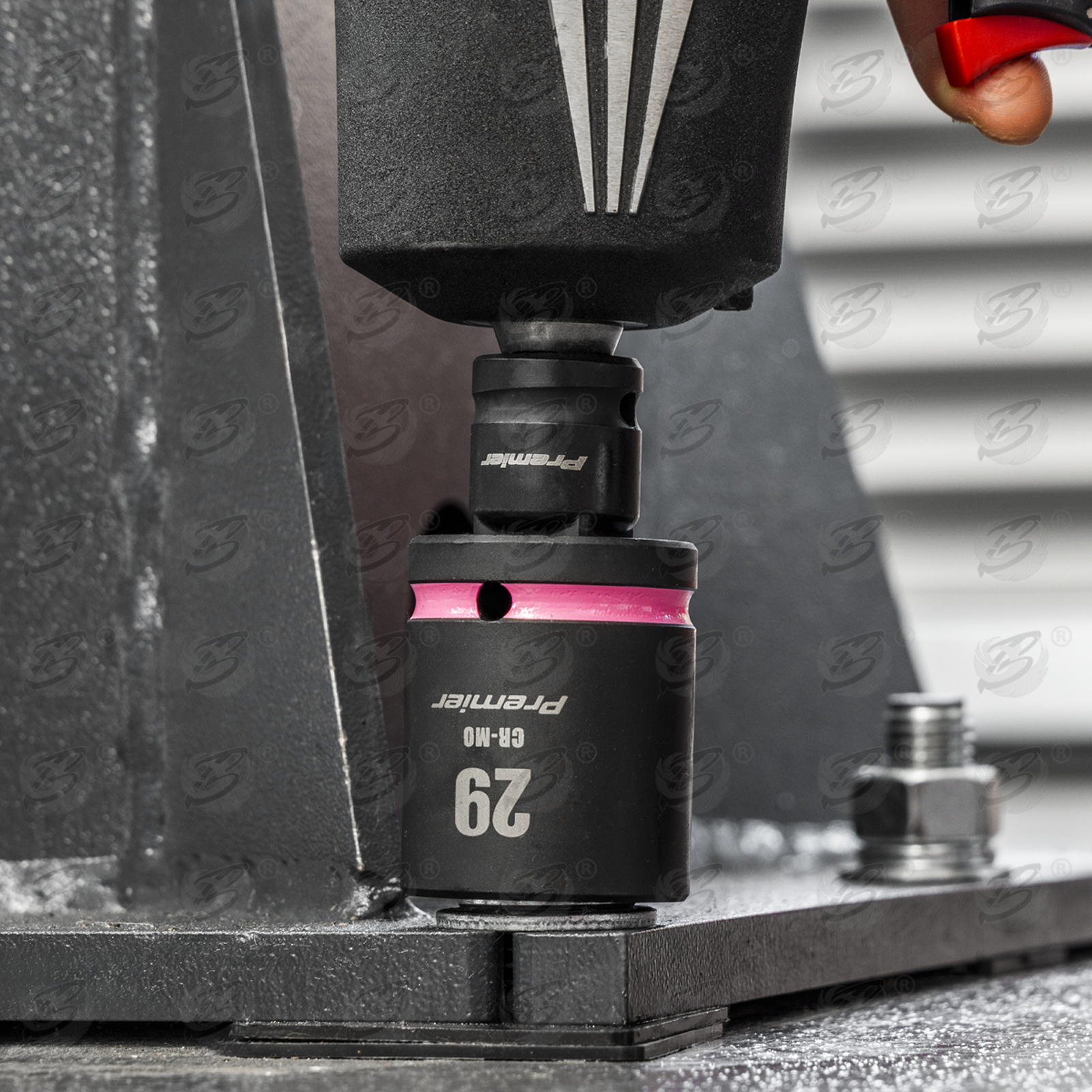 SEALEY 16PCS 3/4" DRIVE 6 POINT DEEP & SHALLOW IMPACT SOCKETS 24MM - 38MM