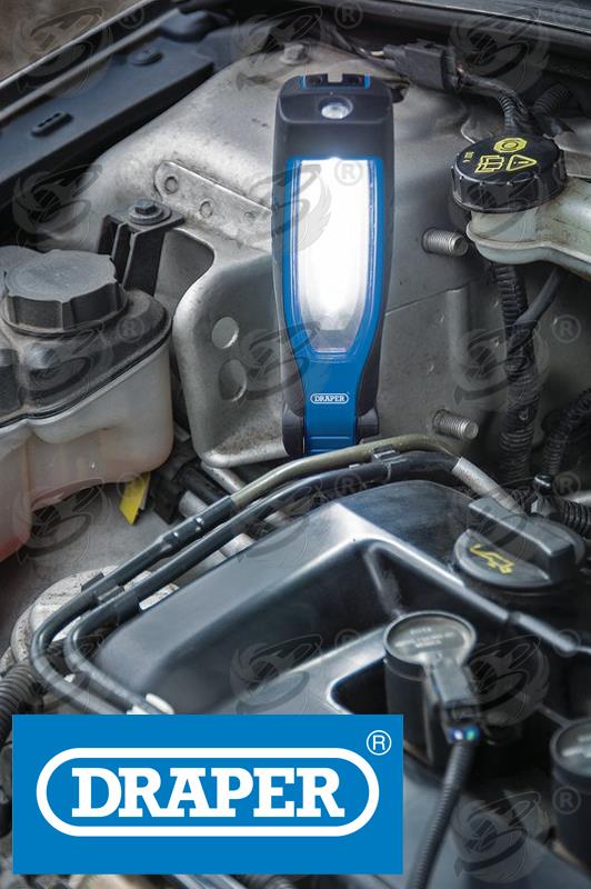 DRAPER RECHARGEABLE SMD LED 7W WORK LIGHT ( BLUE )