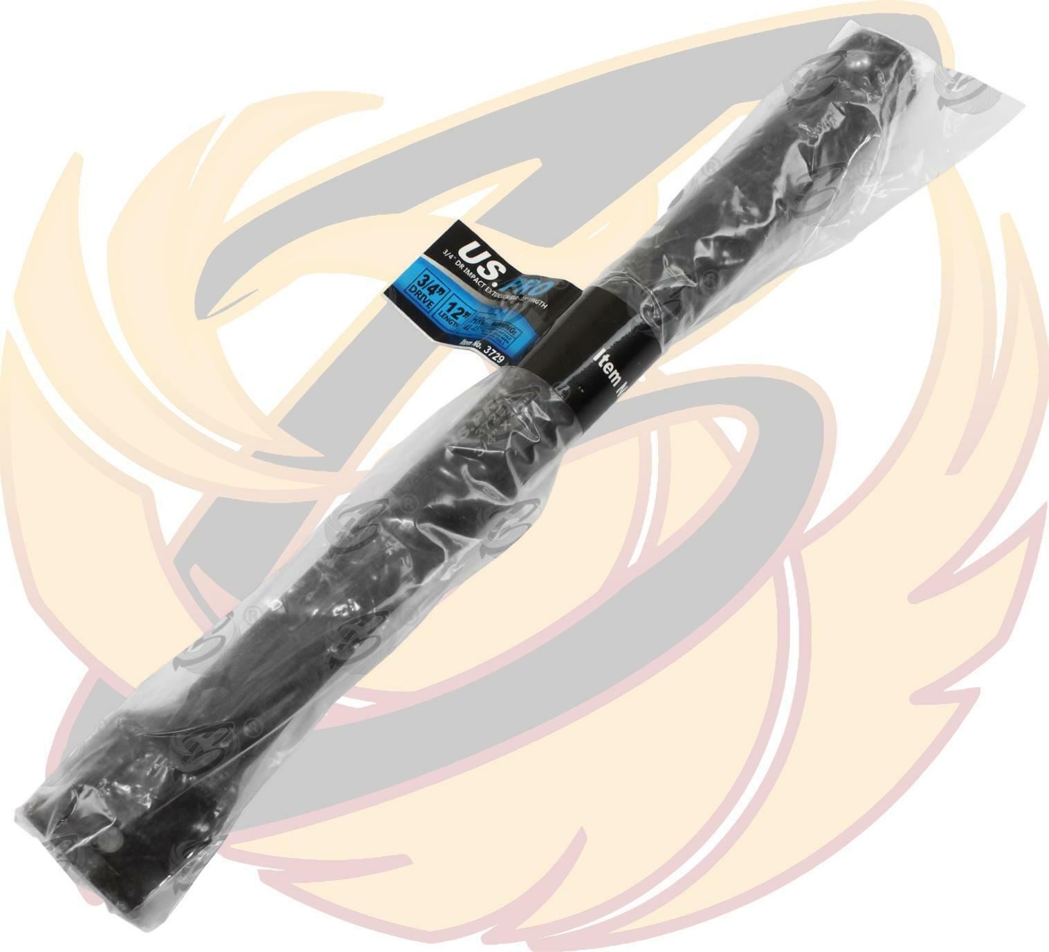 US PRO 3/4" DRIVE 12" LONG IMPACT EXTENSION BAR