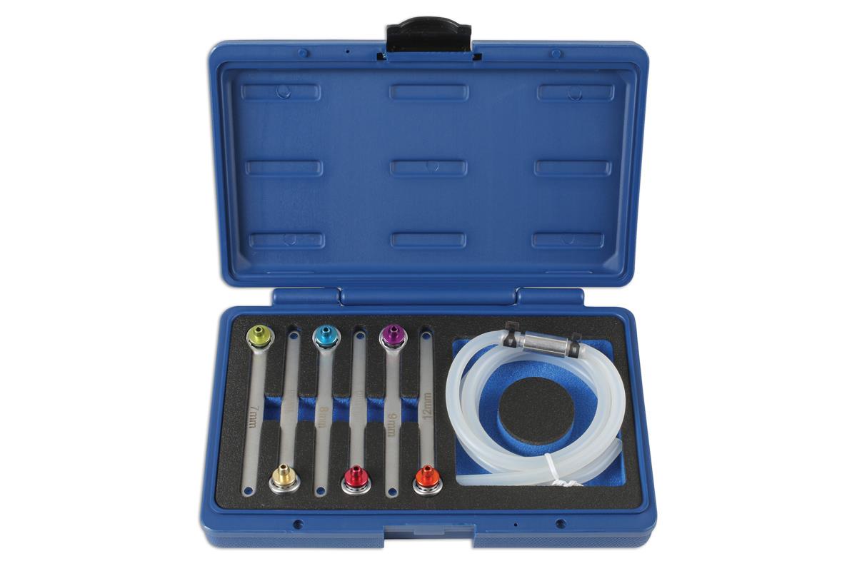 Laser 7 Piece Brake Bleeder Wrench Set (7mm - 12mm)  6783