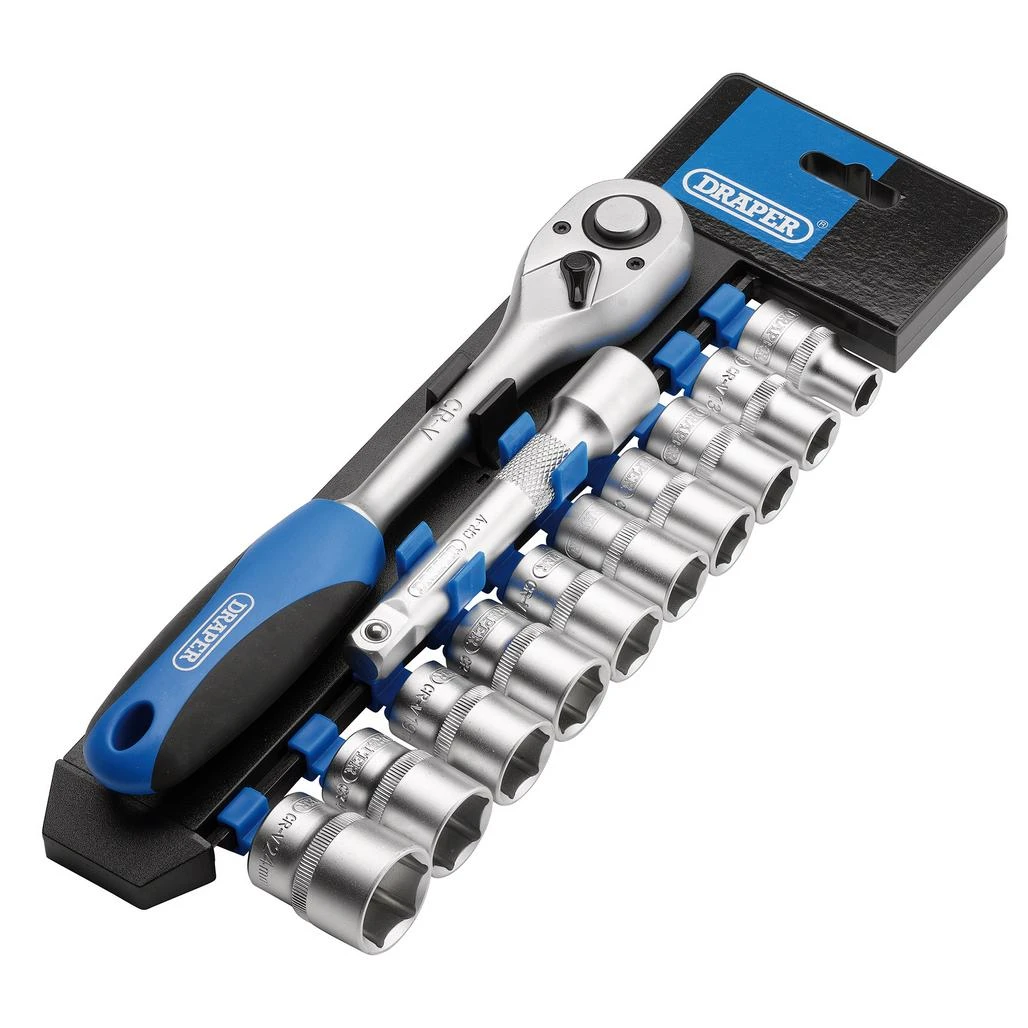 Draper 12 Piece 1/2" Drive Metric Set  16374