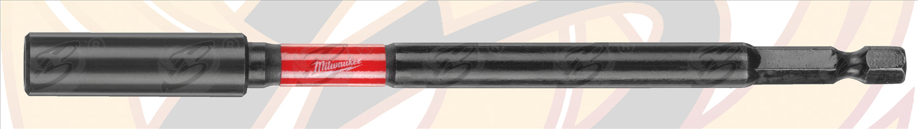 MILWAUKEE 152MM MAGNETIC BIT HOLDER ( SHOCKWAVE IMPACT DUTY )