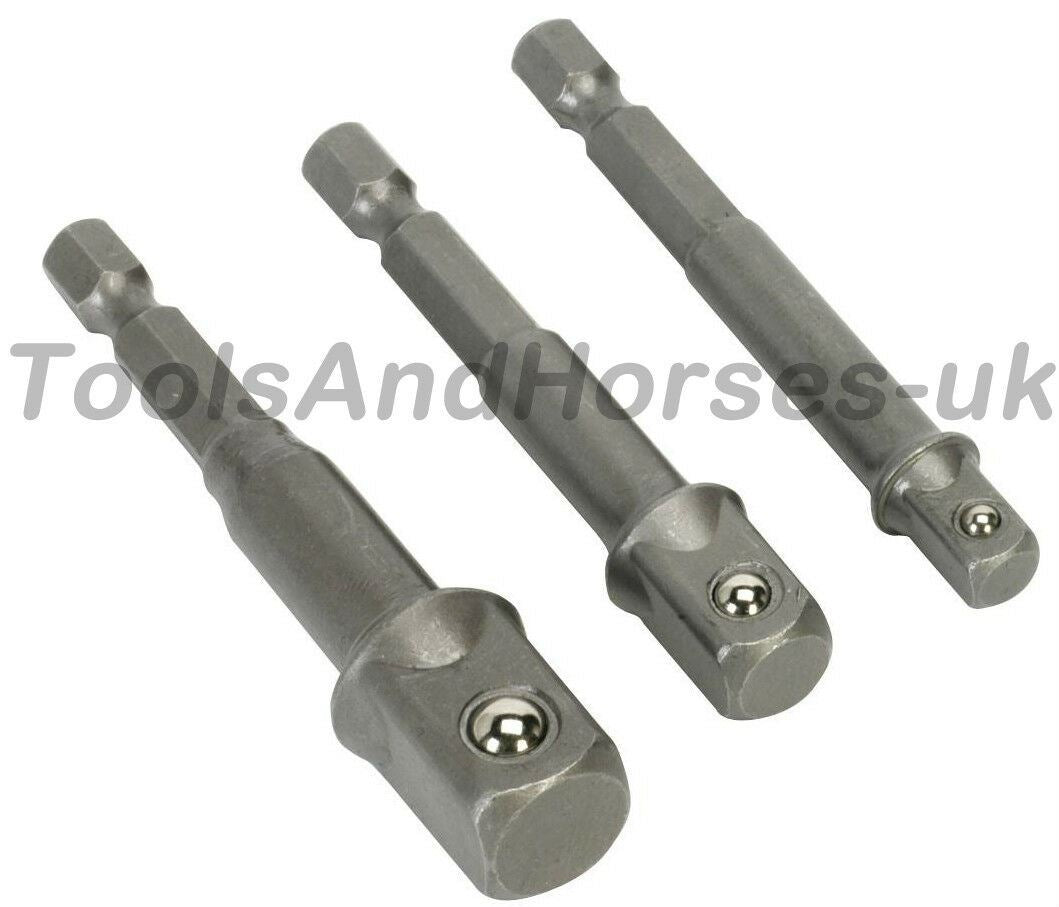 BLUESPOT 11PCS MAGNETIC NUT DRIVER & DRILL ADAPTER SET 6MM - 13MM