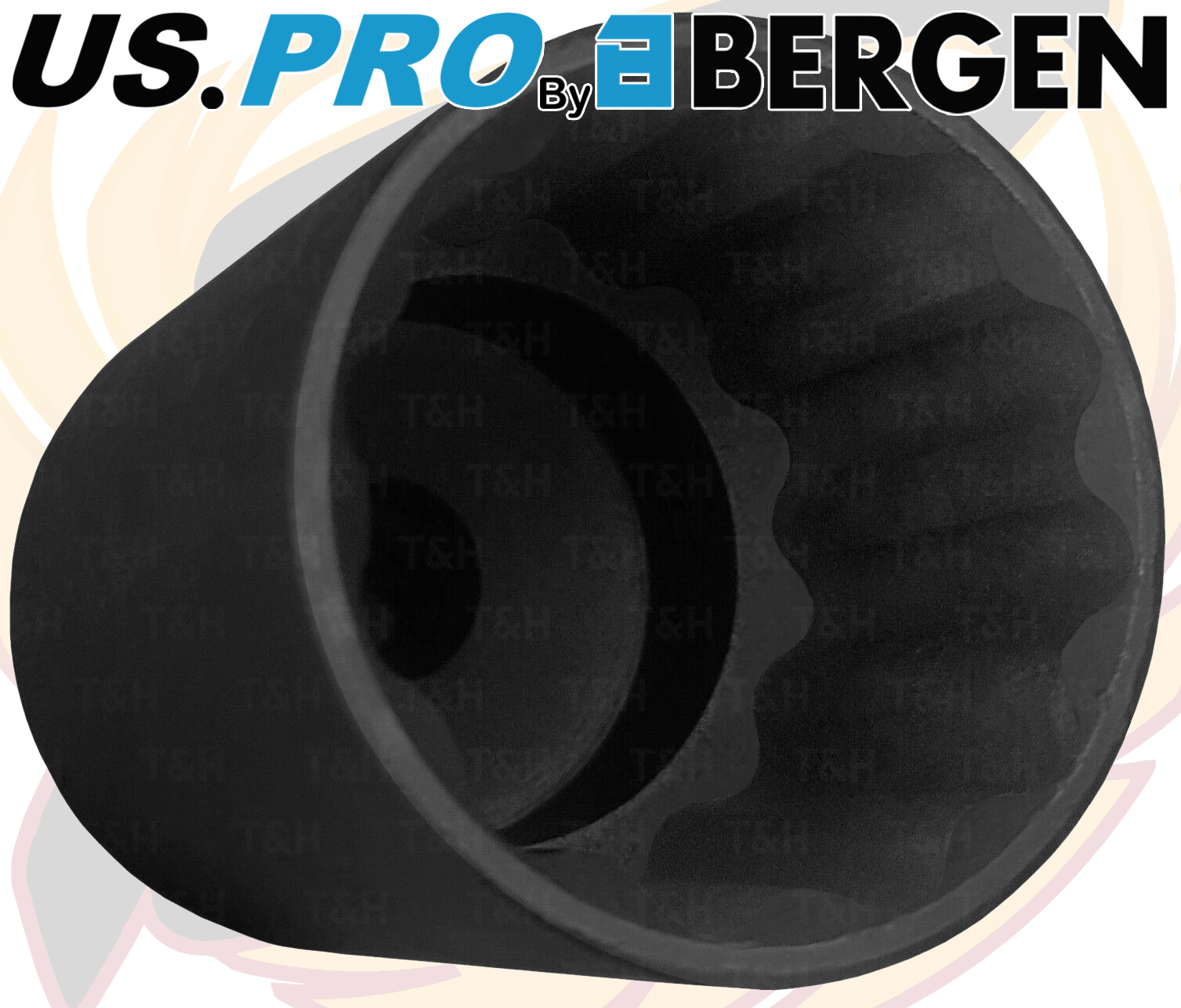 US Pro 13 Piece 1/2" Drive 12 Point Deep Impact Sockets 13mm - 32mm 1683