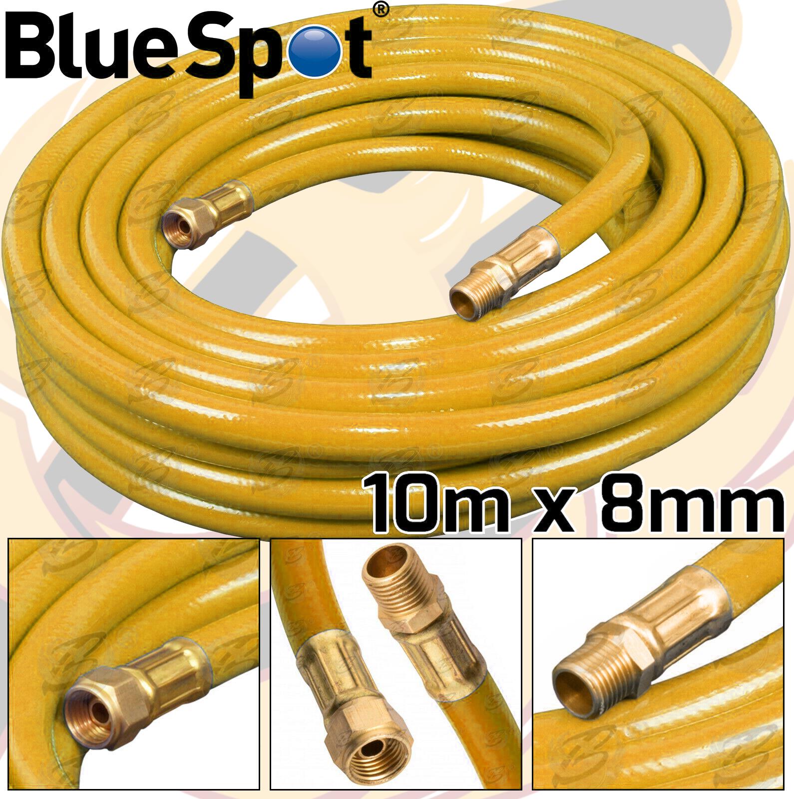 BLUESPOT 10M ( 33FT ) 1/4" BSPT AIR LINE HOSE