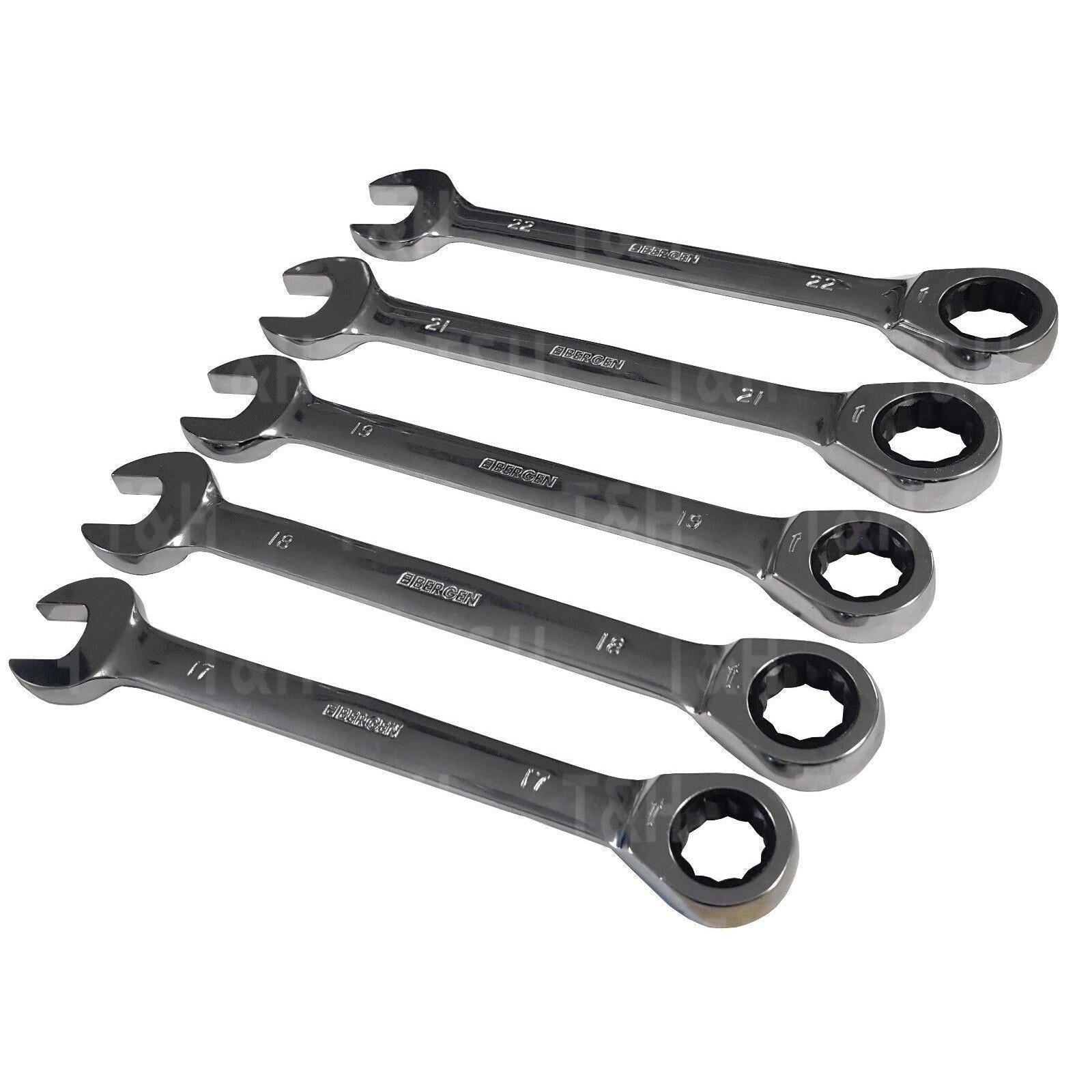 US Pro 20 Piece Ratchet Combination Spanners & Ada Pointers 8mm - 32mm ( 3236 )