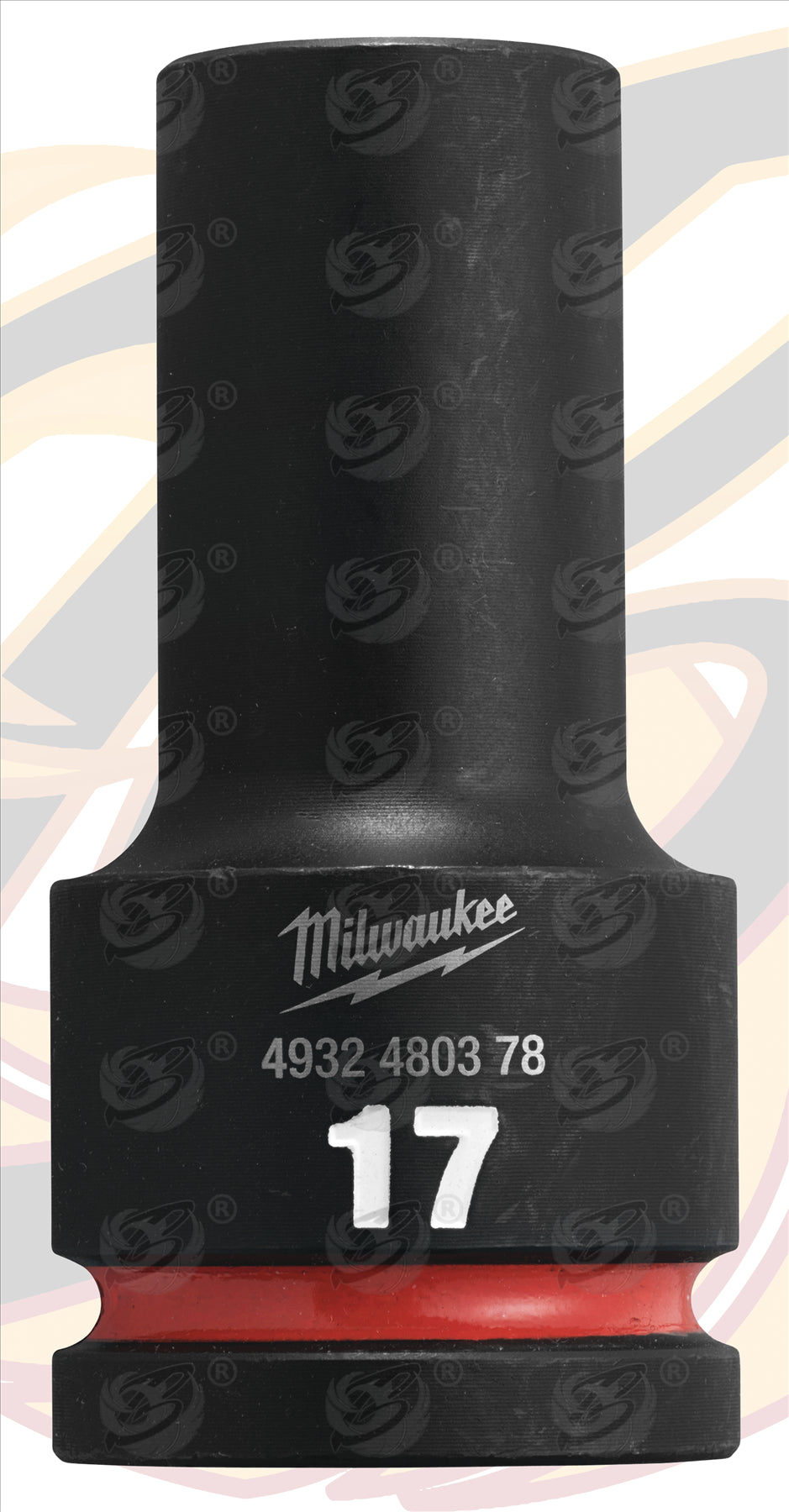 MILWAUKEE 17MM 3/4" DRIVE 6 POINT DEEP IMPACT SOCKET ( SINGLE )