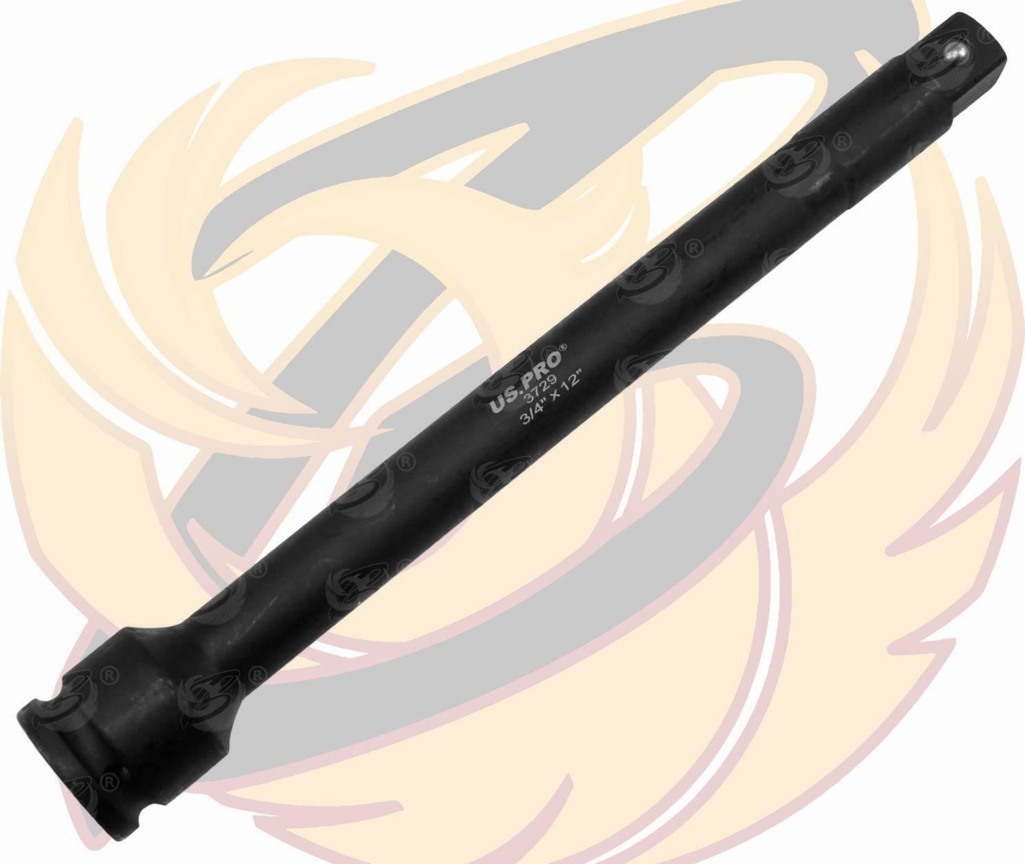 US PRO 3/4" DRIVE 12" LONG IMPACT EXTENSION BAR