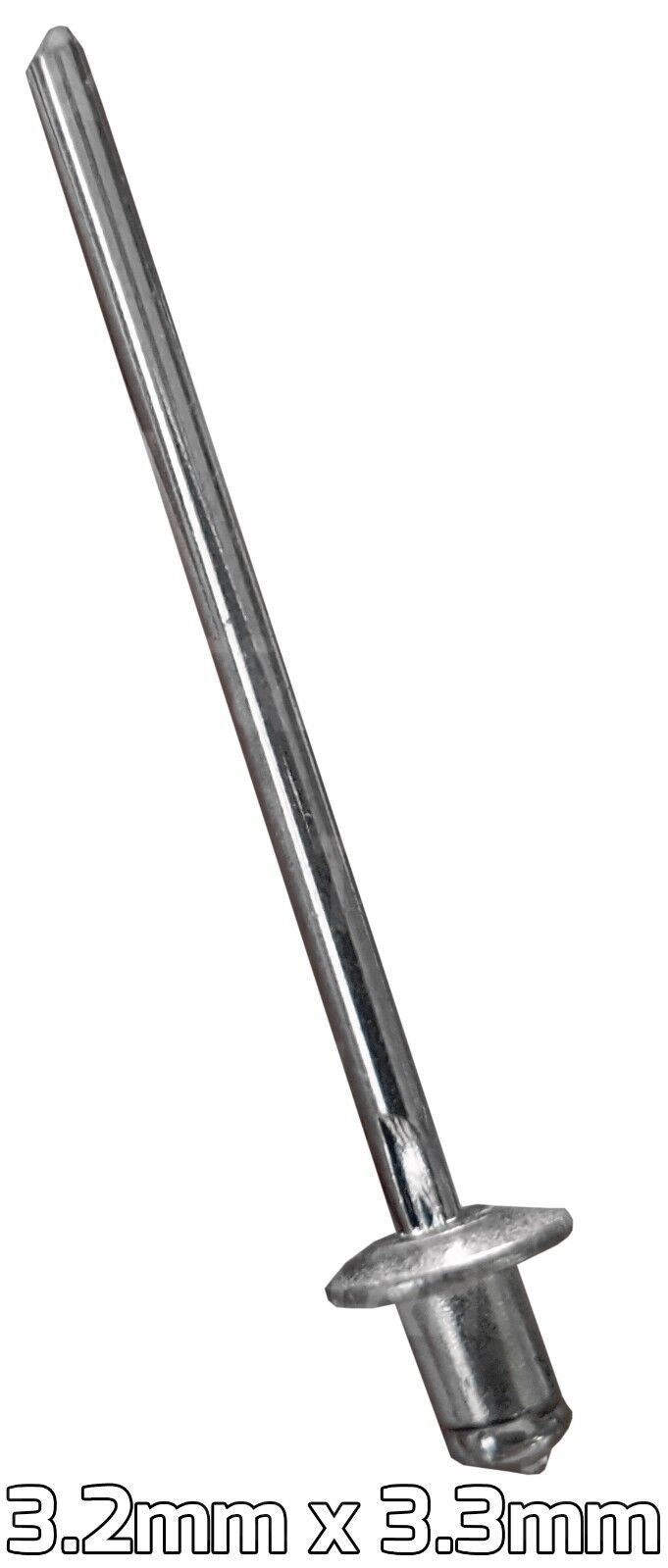 BlueSpot 320 Piece Assorted Rivets 40596