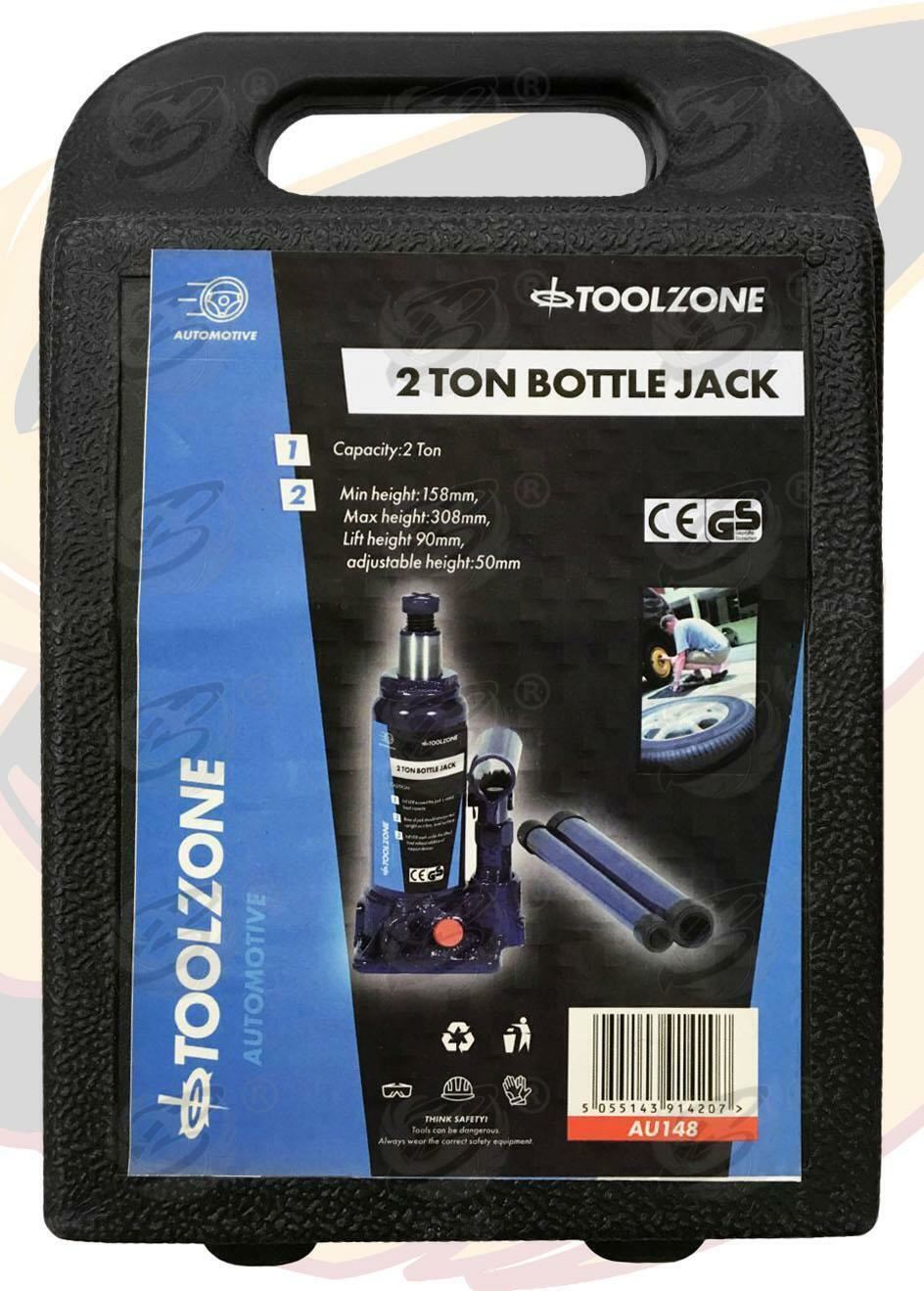 Toolzone 2 Ton Bottle Jack ( AU148 )