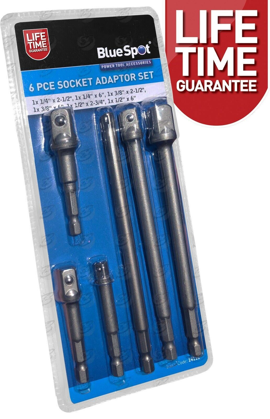 BLUESPOT 6PCS DRILL ADAPTERS