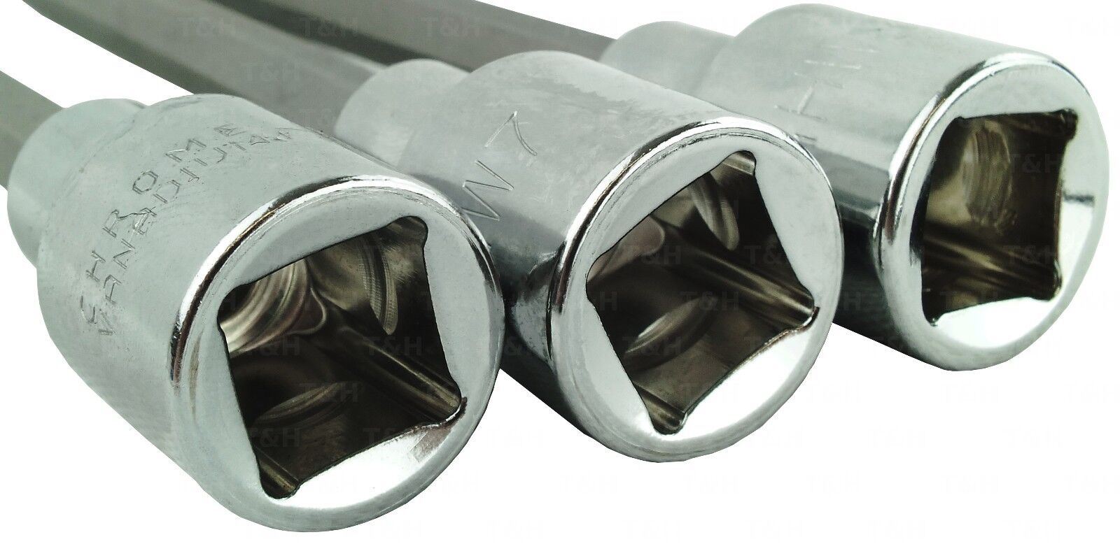 US Pro 8 Piece 1/2" Drive Extra Long Hex Bit Sockets H5 - H17  2084