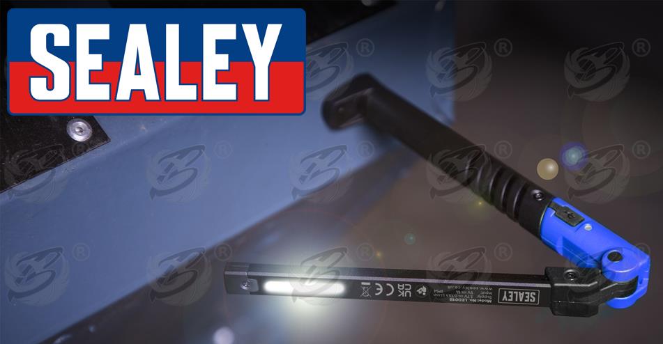 SEALEY RECHARGEABLE SMD LED LI - ION WORK LIGHT ( BLUE )