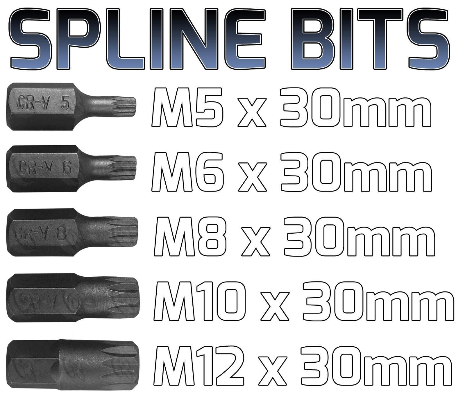 Toolzone 40 Piece Hex - Torx - Spline Bit Sockets ( SD140 )