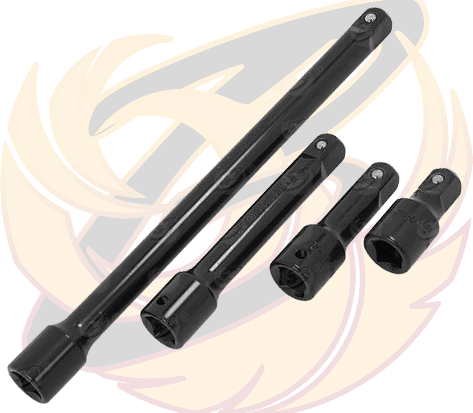 Neilsen Impact Extension Bar Set 4 Piece / Heavy Duty ( CT1098 )