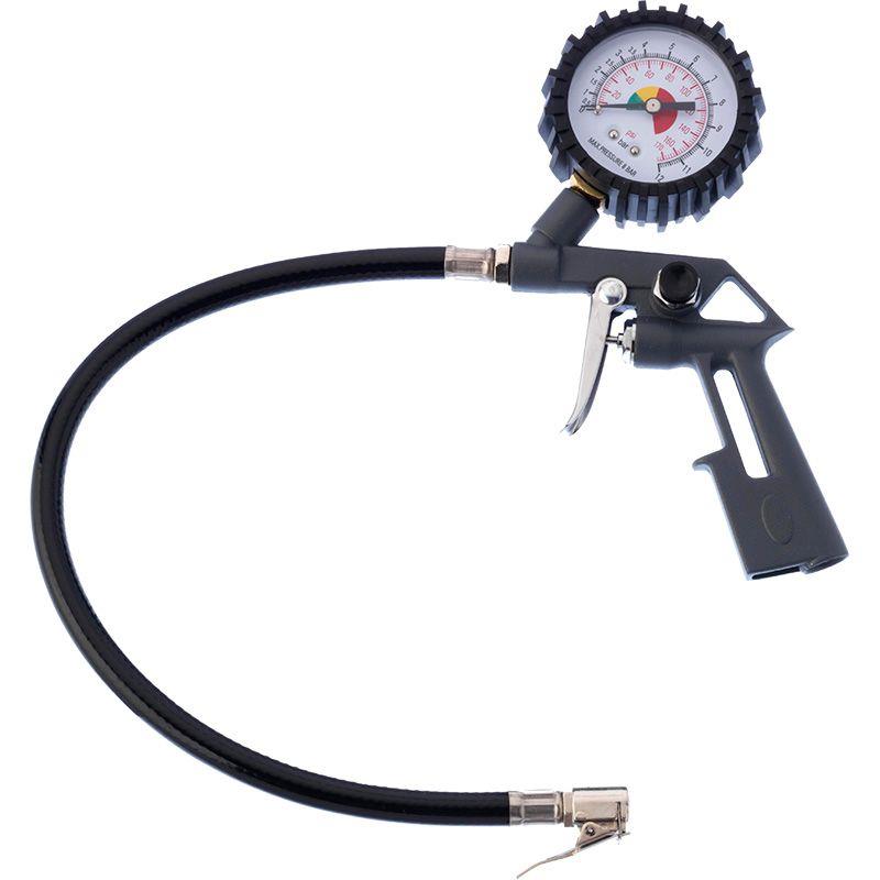 PCL Blowgun Style Tyre Inflator, 10-174 psi & 0-12 bar, 0.4m Hose, Euro Connector  LTG01