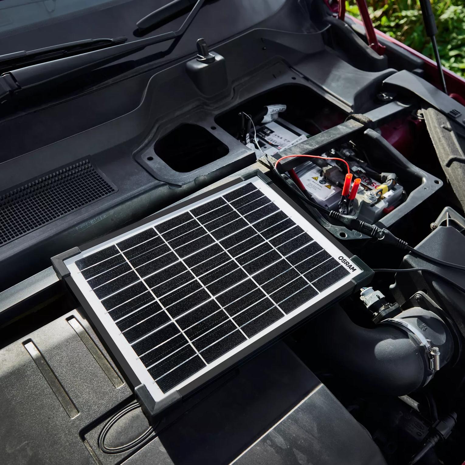 OSRAM 10W Solar Panel Battery Maintainer For 12V  OSP1000