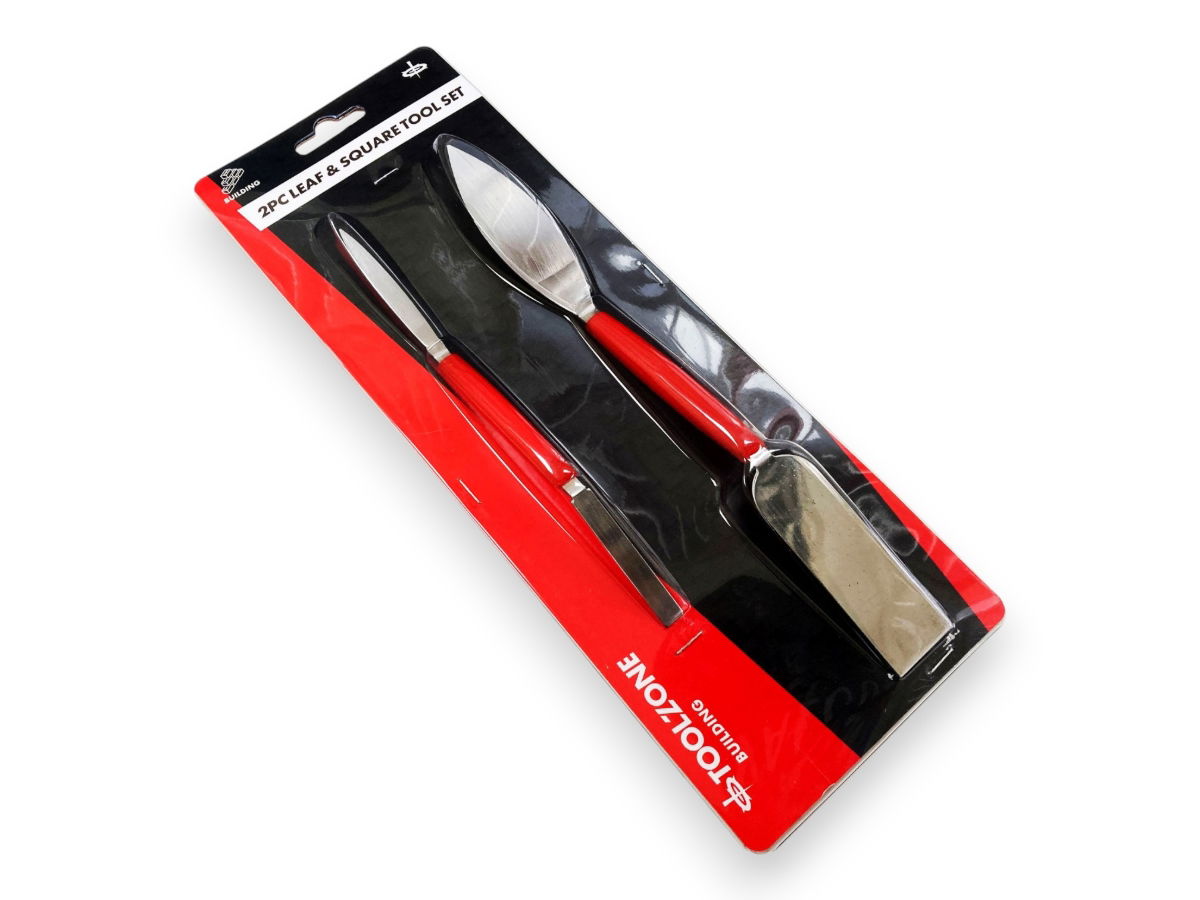 Toolzone 2 Piece Small Tool Leaf & Square Set  BL017
