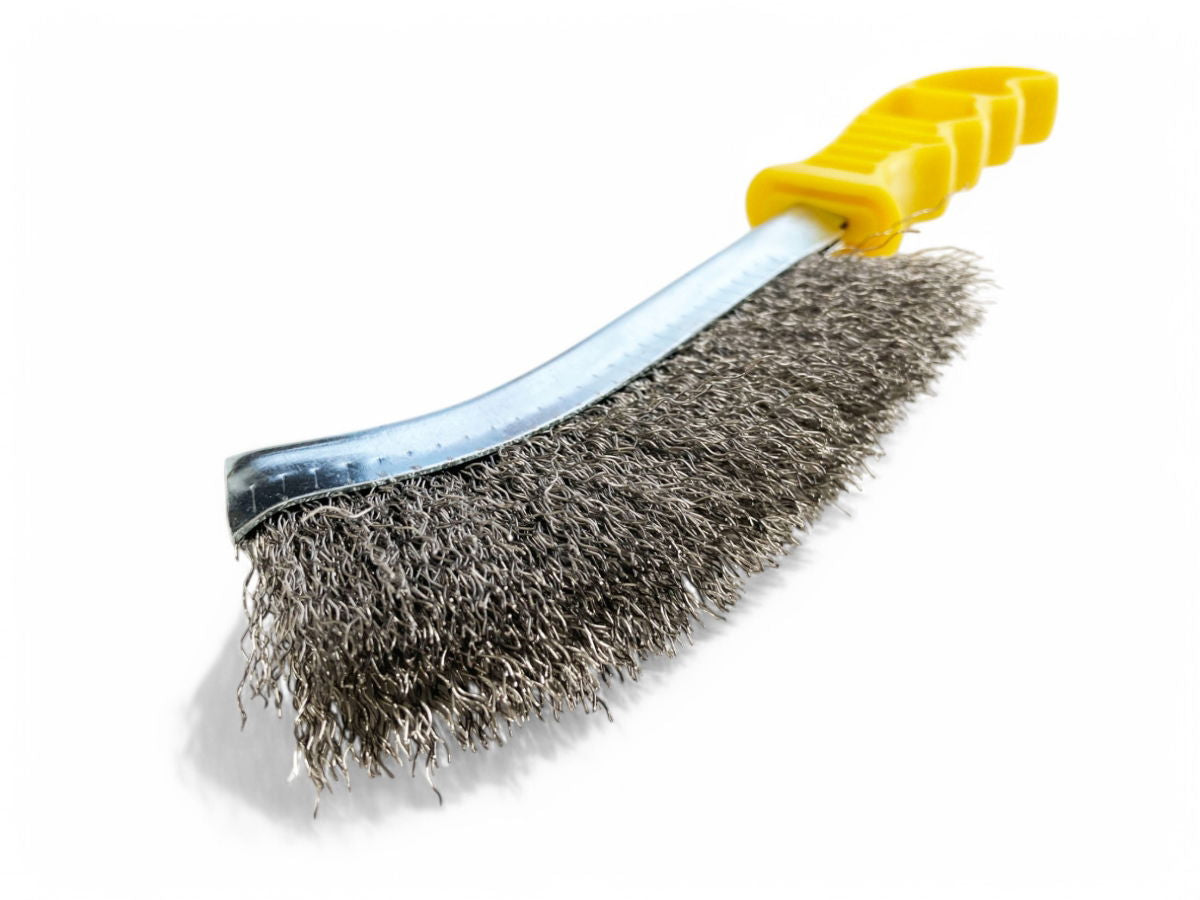 Toolzone Stainless Steel Bristle Curved Brush  BR059