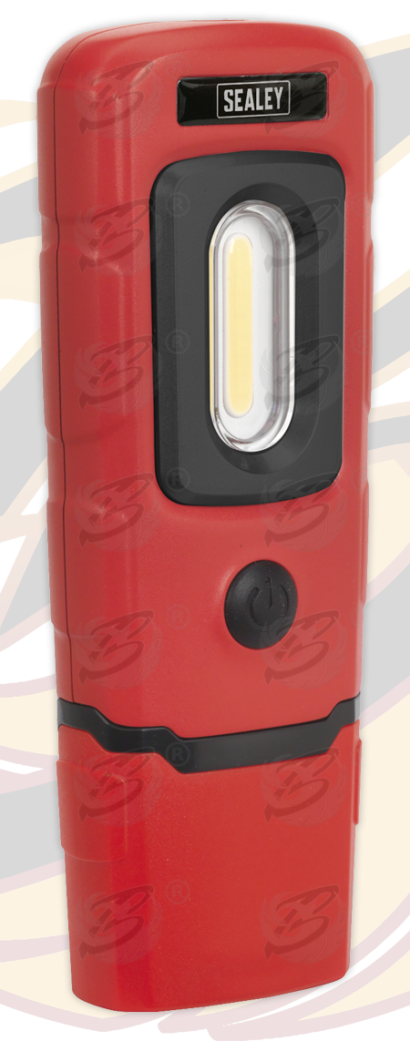 Sealey Rechargeable Cob Led Li - Ion Work Light ( Red ) ( LED3601R )